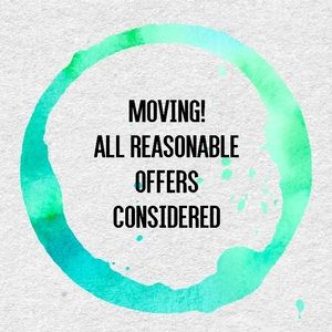 Please reach out with offers and/or questions if there is an item you like😍